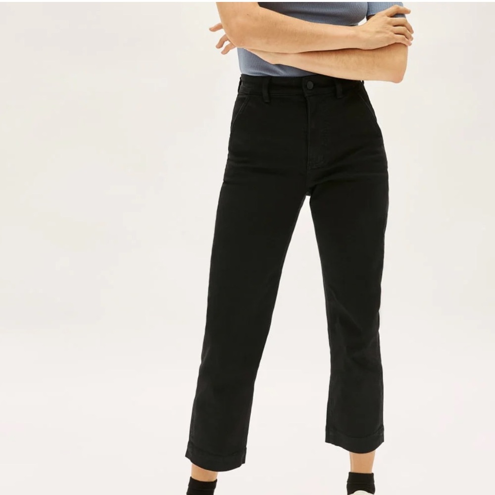 Everlane Straight Leg Crop Pants